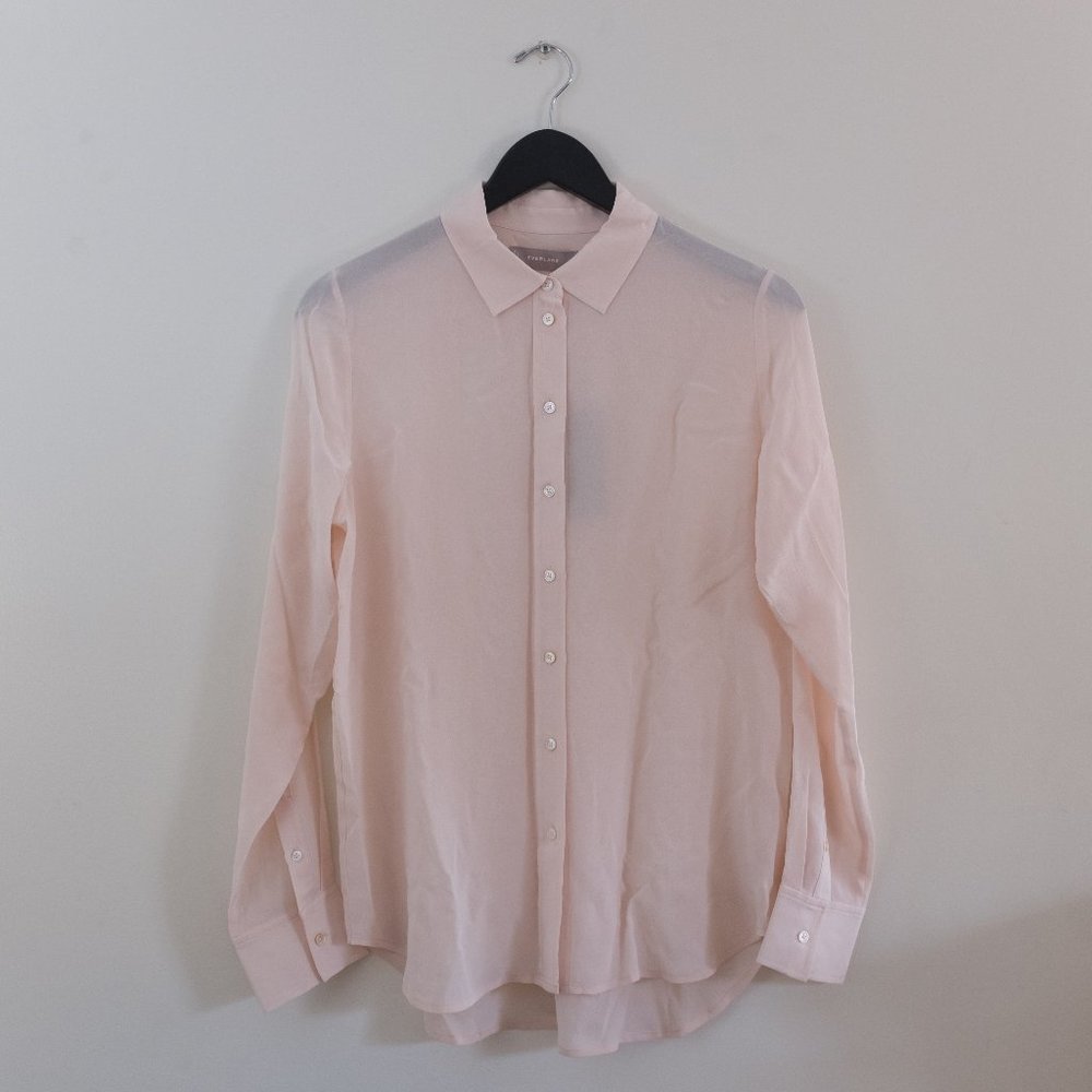 Everlane - Clean Silk Relaxed Shirt (Size 6)